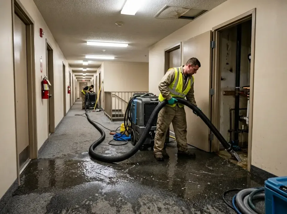 multi-unit-apartment-hallway-f-005 — frequently asked questions, Emergency Burst Pipe Water Extraction & Removal in Nanticok…